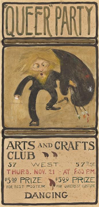 CHARLES ROSEN (1878 - 1950) "Queer" Party.